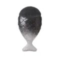 Meerjungfrau Pinsel Make-up Pinsel schwarz silber Glitzer Fisch Form Foundation Tool SKU Artikel - Silberrosa