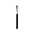 Angled makeup brush for concealer and highlighter with black handle and soft synthetic bristles. - Diagonal Triangle Highlighter Brush (Baifeng)