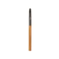 Pennello da trucco professionale con manico in legno e design luna e stelle per occhi precisi. - Pennello piccolo per ombretto in resina dorata