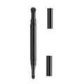 Double-ended retractable makeup brush, portable black eye shadow blending tool variant. - Short Blending Eyeshadow Brush