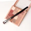 Professional wooden handle eyeshadow makeup brush single blending tool for precise eye makeup application - Dual-Ended Concealer Brush