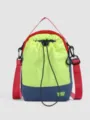 Outdoor style crossbody phone bag, colorful mini shoulder bag for travel and daily commute. - Red