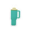 Silicone tumbler bag charm cute cup shoe charms DIY accessories for beach hole bags - 1107-07