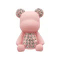 Charm de chaussure en forme d'ours rose strass pour sabots déco accessoires mode - 903-18