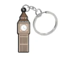 Leuke Big Ben Londen landmark PVC sleutelhanger metalen ring tas bedel auto accessoire. - Big Ben
