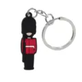 Leuke Britse bewaker sleutelhanger PVC tas hanger auto sleutelring mode accessoire item. - Britse Garde