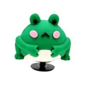 3D Cute Frog Clog Shoes Charms PVC Shoe Decoration Accessories Cartoon Animal Shoe Buckle - 308-35 Frog