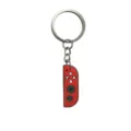 Llavero de mando Switch rojo colgante de gamepad de goma suave anillo de llave de coche - 258-03 Llaveros