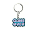 Colgante de llavero de goma suave Game Over creativo, lindo accesorio para bolso y llaves. - 258-12 Llaveros