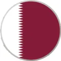 Ciondolo borsa da spiaggia bandiera nazionale del Qatar accessorio spilla scarpa - Bottoni da 1,5 cm / Bandiera Qatar
