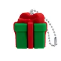 3D Kerstcadeau Doos Siliconen Hanger Sleutelhanger voor DIY Ambacht Hangende Decor - Kerstcadeaudoos