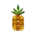 Breloque de Sac Ananas en Cristal Pendentif Strass Accessoire de Sac de Plage Bijou Amovible - Ananas 11905-37