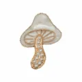 Pendentif chaussure champignon perle en métal accessoire DIY pour sabots de plage. - 904-128