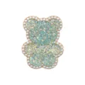 Pendentif ours perle cristal pour sacs de plage, accessoires DIY et breloques de chaussures. - 906-119