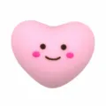 Cute pink heart shoe charm PVC jibbitz accessory for garden clogs decoration lovely style - Pink Heart (309-21)