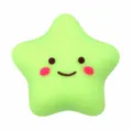 Cute green star PVC shoe charms jibbitz for garden clogs sandals DIY accessories decoration - 309-25