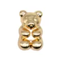 Pendentif Ours en Métal Doré pour Sabots DIY Accessoires de Décoration de Chaussures Animaux - 907-01