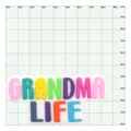 Accessori colorati Grandma Life per scarpe in PVC per zoccoli e borse da spiaggia - GRANDMA LIFE / Bottoni da 1,5 cm