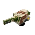 3D camouflage pistolet gatling charm de chaussure PVC croc boucle de décoration militaire - Style de Mitrailleuse Militaire Camouflage