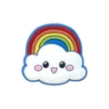 Jolis charms de chaussures en PVC nuage arc-en-ciel accessoires DIY boucles décoratives sabots - 177-148