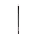 Pincel de maquillaje profesional mango negro cerdas suaves para sombra de ojos corrector - Pincel grande para sombras de ojos de pelo de caballo (pelo blanco)