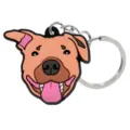 Leuke cartoon hond sleutelhanger schattige puppy tas hanger metaal dier cadeau item - Schattige Honden
