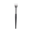 Pinceau de maquillage professionnel avec poils de chèvre doux et manche noir pour le visage. - Pinceau pointillé (tube en aluminium renforcé)