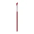 Synthetic fiber angled concealer brush with pink handle for precise makeup and dark circles. - Pink Handle Pink Bristles Thumb Concealer Brush