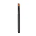 Black Retractable Lip Brush Flat Head Makeup Brush Portable Cosmetic Tool for Daily Use - Black