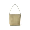 Bolso de hombro minimalista de ante para mujer, bolso retro casual para uso diario. - Albaricoque