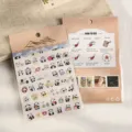 Süße 5D geprägte Panda Nagelaufkleber, kreative Cartoon DIY Abziehbilder für das Maniküren. - Panda Stil
