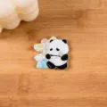 Χαριτωμένο panda σμάλτο καρφίτσα μαγνήτης ψυγείου δημιουργικό μέταλλο διακόσμηση σπιτιού δώρο - Πέταγμα Χαρταετού