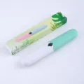 Portable dual-use fruit knife set, stainless steel multi-functional kitchen gadget variant. - Fresh Green Color Box