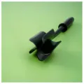 Tritacarne nero da cucina, robusto schiacciapatate manuale in plastica per cucinare. - Nero / Nero
