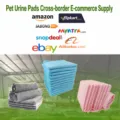Disposable thick pet pee pads for dogs, super absorbent puppy training underpads. - Thin Pads - 60x60 cm, 50 Pieces