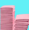 Tapis pipi pour animal rose extra-epais, couche jetable super absorbante chiens chats lapins. - Alalises épaisses roses, taille L (60x60 cm), 40 pièces