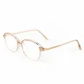 Gradient brown frame anti-blue light reading glasses for middle-aged and elderly people. - Gradient Tea Frame