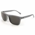 Men's outdoor sports sunglasses with grey frame and grey lenses for daily driving and riding. - WP50-1 Gray Frame with Gray Lenses