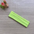 Sweat-absorbing sports headband for yoga fitness running, comfortable cotton terry cloth. - Green