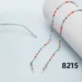 Kleurrijke kralen brillenketting mode anti-slip brillenbandhouder voor dames en heren - 8215