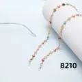 Colorful Evil Eye Smiley Face Metal Eyeglass Chain Variant Stylish Glasses Accessory - Evil Eye Style