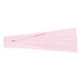 Einfarbig rosa Sport Stirnband für Damen, elastisches Yoga Fitness Schweißband neu. - Hellrosa