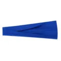 Blaues Sportstirnband für Yoga und Laufen, elastisches schweißabsorbierendes Haarband. - Saphirblau