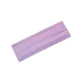 Purple athletic headband detail view, soft elastic fabric close-up shot for fitness yoga. - Light Purple