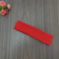 Bandeau de yoga de couleur unie, bande de sueur de sport élastique pour le fitness. - Rouge