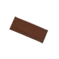 Solid color knitted headband in brown, elastic ribbed sports hair band for daily fitness use. - Coffee