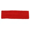 Bandeau de sport rouge pour yoga fitness course, bandeau absorbant en éponge pour entraînement. - Rouge