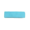 Bandeau de sport bleu clair uni, bandeau de yoga absorbant doux pour le fitness course. - Bleu clair
