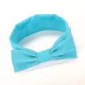 Kinderen blauwe haarband schattige strik haarband zoete haaraccessoires voor meisjes - Hemelsblauw