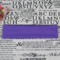 Bandeau de yoga violet de couleur unie, bandeau de sport élastique pour le fitness. - Violet foncé